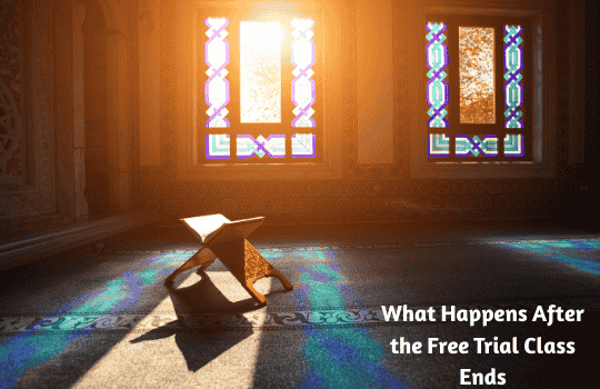 Start Free Quran Trial 7 Free Trial Class