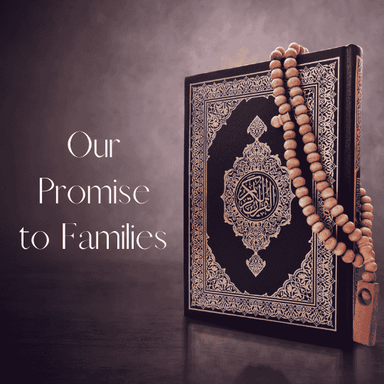 Our Process 4 Our Promise to Families