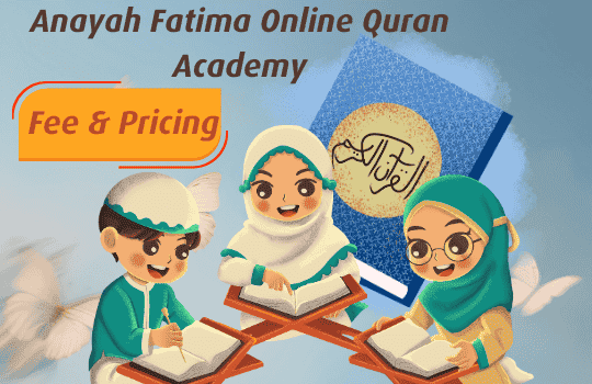 Fee 1 online quran academy Fee Pricing