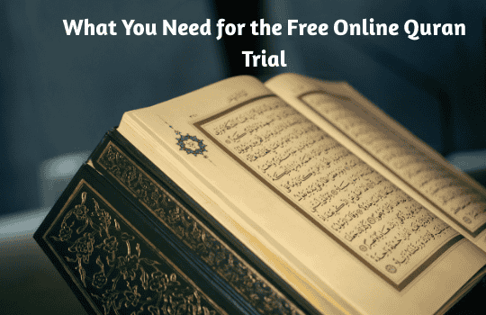 Start Free Quran Trial 5 online quran free trail