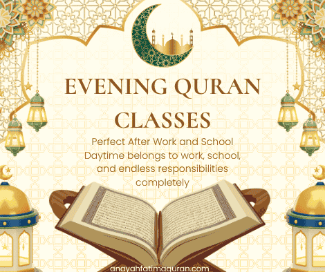 Evening Quran Classes 1 Evening Quran Classes