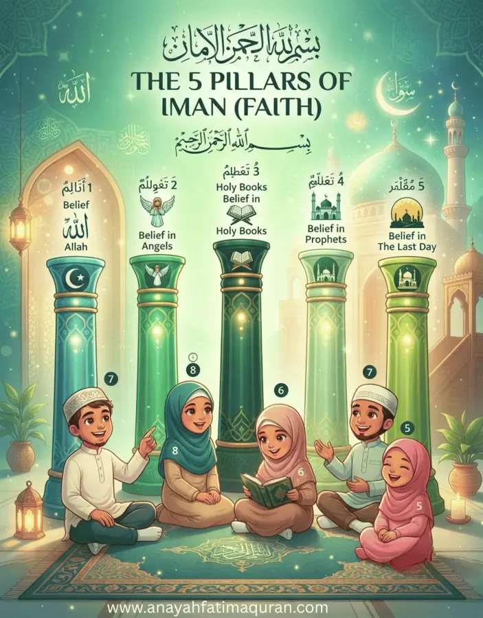 Iman Pillars Complete Guide | Six Pillars of Faith Explained 1 iman pillars