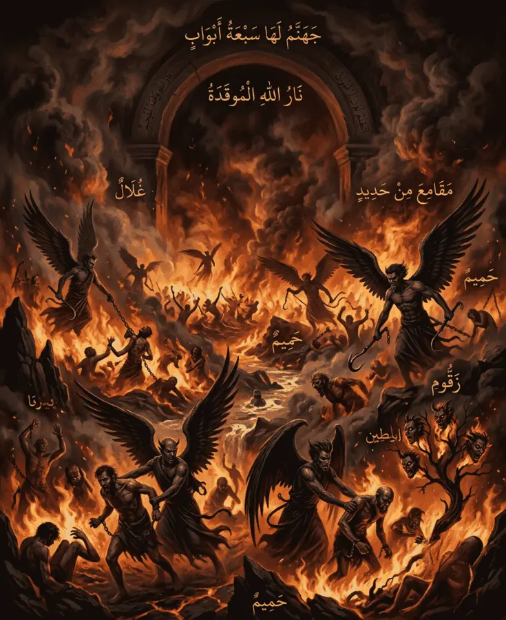 Hell in Islam Complete Guide | Jahannam Description Explained 1 hell in islam