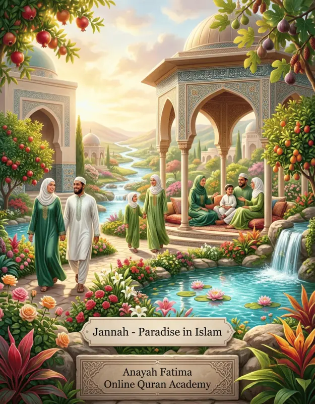 Paradise in Islam Complete Guide | Jannah Description Explained 1 Paradise in Islam