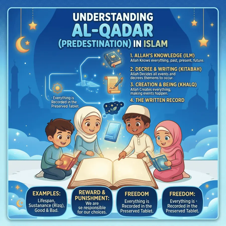 Qadar in Islam Complete Guide | Divine Decree Explained 1 Qadar in Islam