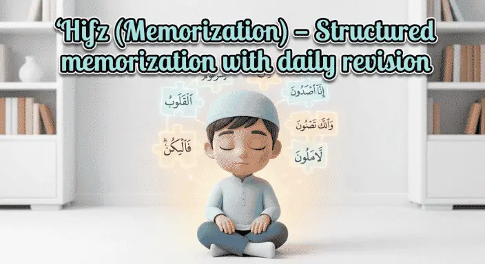 Anayah Fatima Online Quran Academy 4 Hifz (Memorization) course